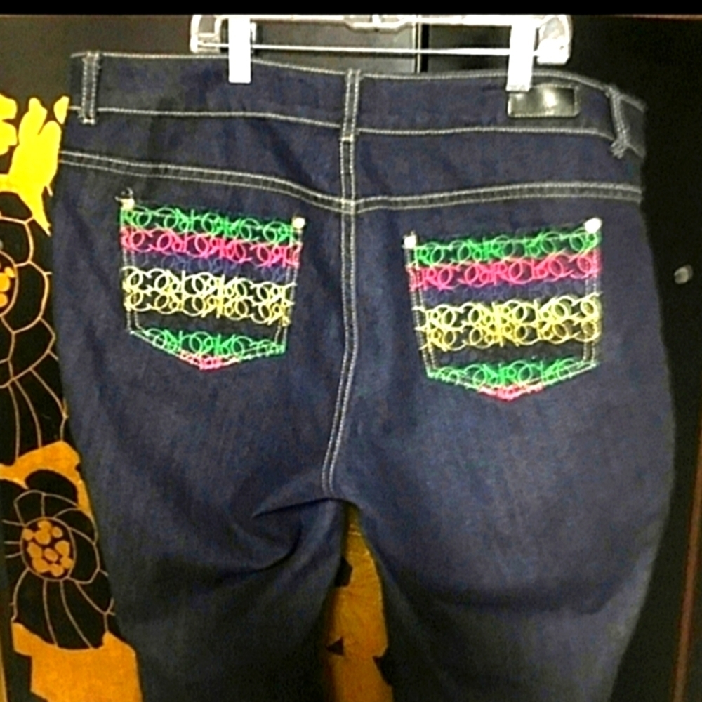 Vintage y2k Rocawear size 18 skinny jeans